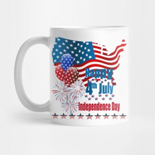 Independence Day 4th of July Mug